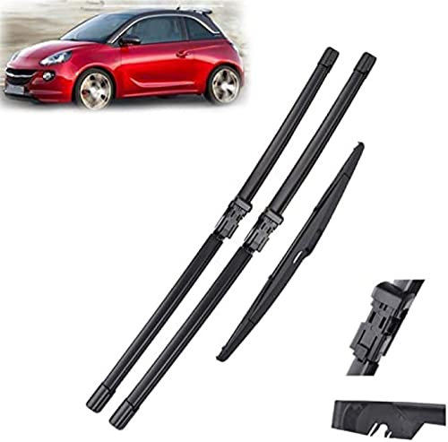 Scheibenwischer Teile Wischer vorne und hinten Wischerblätter Set für Opel für Adam 2012-2019 Windschutzscheibe Windschutzscheibe Fenster 26 16 14