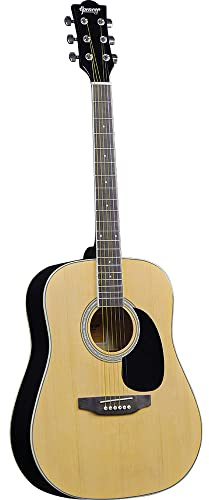 SPENCER BY EKO SA-10 Natural – Akustikgitarre Natural, Decke Fichte, Zargen und Boden Linde, Hals Okoumé, Griffbrett Roupanà