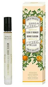 Panier des Sens - Roll-on Eau de Toilette pour Femme - Fleur d'Oranger - Parfum Femme Corps - Fragrance Florale - Eau de parfum aux Absolues de Parfum Made in France – Roll on 10ml