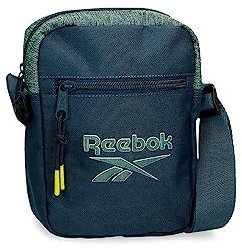 Reebok Summerville Umhängetasche, Blau, 17 x 21 x 7 cm, Polyester, blau, Talla única, Umhängetasche