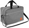 Granori Handgepäck Reisetasche 40x30x25 cm - Leichte Flugzeug Bord-/ Kabinengepäck Tasche 30 l | Max. Maße Flug Gepäck Kabinentasche für Eurowings (Grau)