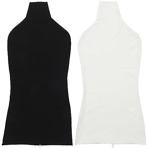 ULTECHNOVO 2 Stücke Weibliches Modell Stoffbezug Schaufensterpuppe Körper Stoffbezug Baumwolle Stretch Frauen Schneiderpuppenbezug