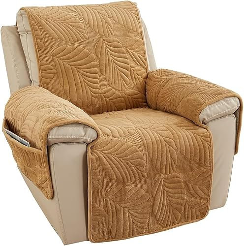 Sesselschoner für Relaxsessel Fernsehsessel, Sesselschoner mit Armlehne, Sesselüberwurf Sesselüberwürfe, Fernsehsessel Bezug, Schonbezug Sessel, Sesselschoner Rutschfest, Sesselauflage ( Color : Color