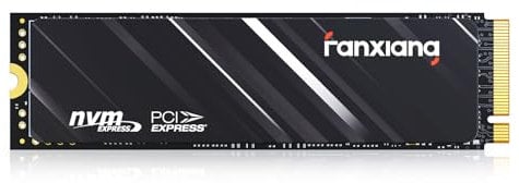 fanxiang NVMe SSD 4TB, M.2 SSD PCIe Gen3 QLC Gaming Solid State Laufwerk mit SLC Cache, 3500MB/s Lesen, 2600 MB/s Schreiben, Interne SSD Festplatte für PC Laptop Datenübertragung S501Q