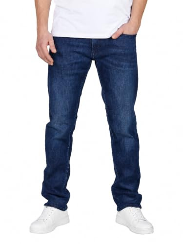 Replay Men's Grover Straight Fit Jeans with Comfort Stretch, 30 W/30 L