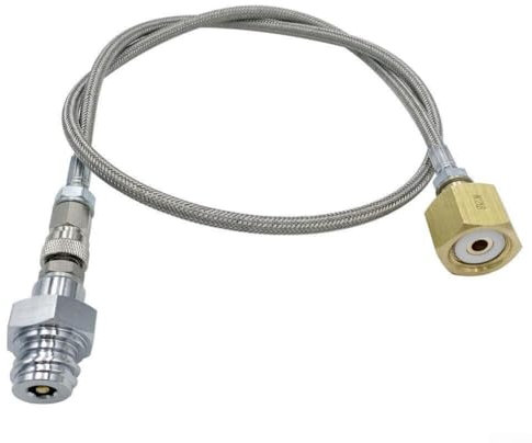 Flexibler Hochdruckschlauchadapter, 90 cm, für den Einsatz mit blauen Wassersprudler und -zylindern (CGA320)