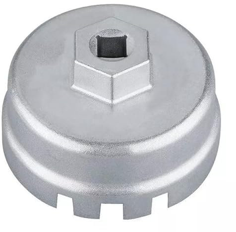 Crozgan 64.5mm 14 Flauti Chiave Filtro Olio Tappo Tappo Filtro Olio Strumento di Rimozione per Toyota Lexus CT200h Scion Prius Prius V Corolla Matrix Auris Rav4