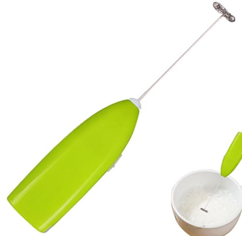 Electric Coffee Whisk, Electric Hand Mixer Wand | Mini Coffee Whisk, Hand Milk Whisk, Milk Blender for Cooking Milk Eggs, Baking