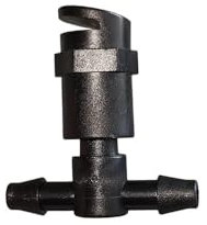 MULONGOR 10 stücke Garten 180 Grad Brechung Düse Beschlagen Sprinkler Gewächshaus Kühlsystem Bewässerung Sprinkler Landwirtschaft Micro Düse(Model C)