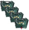 Hemobllo 4 Pièces à Eau Extérieur Pli Distributeur Poche à Eau Avec Robinet Long D'eau Portatif Extérieur Urgence Transporteur Camp Capacité Plastique Potable Cruche Pe Vert Foncé