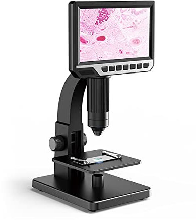 Osservazione al microscopio Videocamera industriale for schermo digitale da 7 pollici digitale for microscopio digitale 0-2000x fotocamera multiuso(Inskam315 2000X 7In)