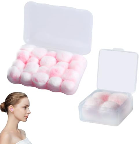 EUYKQNOI 12 Paare schlaf ohrstöpsel zum schlafen Wasserdicht Ohrstöpsel,ear plugs for sle,Gehörschutz zum Schlafen,Wachs-Stöpsel Gehörschutzstöpsel ohrenstöpsel für die nacht ohrstöpsel zum schlafen