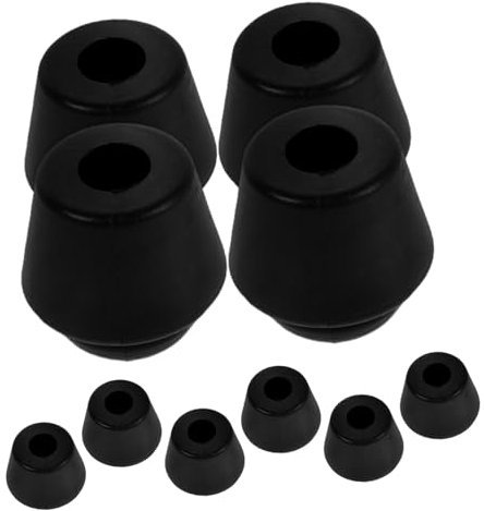 NOLITOY 10Pièces Coussin de Caoutchouc pour Capot Amortisseurs de Protection Collision pour Portes et Interrupteurs de Coffre Installation Facile et Polyvalente