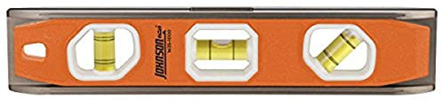 Johnson Level & Tool 1435-1000 Magnetische Torpedo-Wasserwaage, 25,4 cm, 1 Ebene