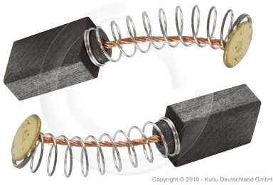 2x Kohlebürsten Kohlestifte Kohlen für Hitachi/Hikoki 6,3x11x16/18 mm (999010)