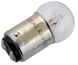 Connect 30549 Lucas Side Light Bulb 12V 5W SBC OE209 10pc