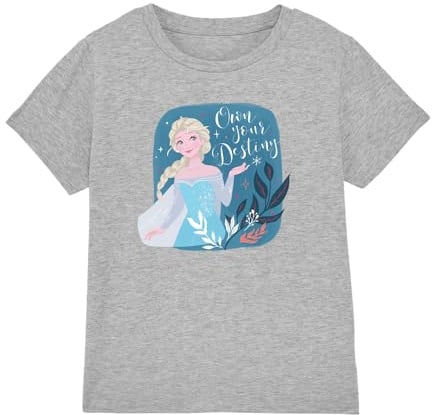 Disney Frozen Girl's Frozen Elsa Own Your Destiny T Shirt
