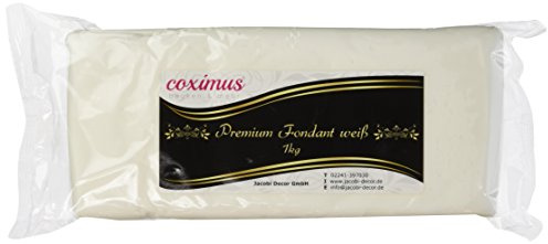 coximus Fondant PREMIUM weiß, 1er Pack (1 x 1 kg)