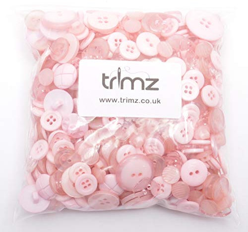 Trimz Trimz1900-PINK Verschiedene Formen und Größen, Acrylnitril-Butadien-Styrol (ABS), rose, 250 g