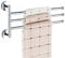 Phoewon, anello porta asciugamani Sus, in acciaio inox 304, moderno gancio da appendere, supporto rotondo da bagno con montaggio a parete Swing Towel Rack