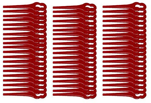 Grizzly Tools 60 Kunststoffmesser Ersatzmesser passend für Rasentrimmer Florabest Fat 18 B2 B3 Art 18 Art 1825 Lion