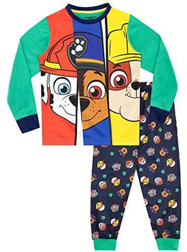 PAW PATROL Jungen Schlafanzug Mehrfarbig 110