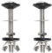 Juliyeh 2 Pcs Toilet Tank Bolts Toilet Tank Fixing Kit Stainless Steel Toilet Close Coupling Toilet Cistern Bolts for Toilet Close Coupled Toilet Kit