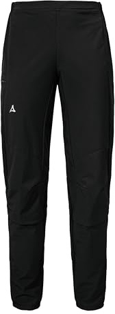 Schöffel Damen Hybrid Pants Corno L, Winddichte, Wasserabweisende Fahrradhose mit 4D Body Mapping, Lange MTB Hose mit vorgeformtem Knie und Komfortbund, atmungsaktive Sporthose