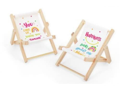 TRENDHAUS 953797 - Good Feelings Smartphone Liegestuhl, 2-Fach sort.