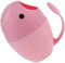 YKKJ Tazza per Lavare i Capelli Tazza Doccetta Waterfall Bad Rinser Bath Shower Cup Shampoo Rinser Brocca per Bambini e Anziani,Rosa