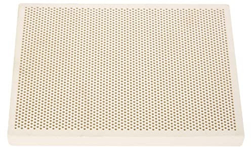 Glomora Waben-Keramik-Lötplatte, Professionelle Lötplatte Für Schmuck, Farbe, Drucktrocknung, Wärmereflektierende Matte Für Gasherdkopf, 1359513 Mm