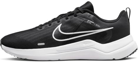 NIKE Downshifter 12 Men's Trainers Sneakers Shoes DD9293 (Black/Dark Smoke Grey/Pure Platinum/White 001) UK10 (EU45)