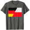 Deutsch Polnisch Flaggen Fahnen Deutschland Und Polen T-Shirt