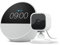 Echo Spot | Weiß + Blink Mini Kamera, funktioniert mit Alexa - Smart Home-Einsteigerpaket