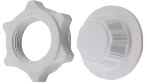 BWANGIAO 1 Set ABS Texture Nut: 5.9cm, Hex, M10, Right Hand, Commercial Grade, Suitable for Electric Fan Repair