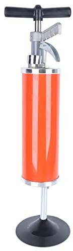 WC-Reinigungspumpe für Druckluftkolben, für Abfluss von Wasser, 30 bis 130 mm, Reinigung von Schlauch für Badezimmer, Küche, Toilette