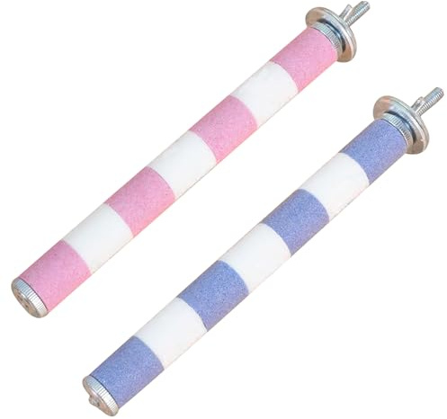 Perches for Birds, Mat, Seat Board, Bird Perch, Polish the Beak and Claws of Pets, Pack of 2