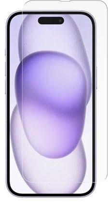 Todotumovil 50X Protector Pantalla para Apple Iphone 15 Plus | Cristal templado movil | Antiarañazos | Antihuellas | Dureza 9H | Ultra fino | Ultra Transparente | Ultra Resistente