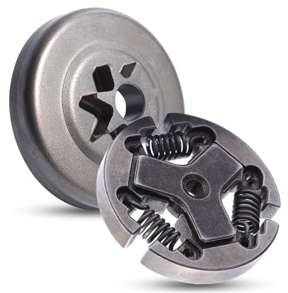 Embrayage 2 pièces for tronçonneuse Echo CS-370 CS-400 CS-440 CS-450 CS-400F CS-370F CS-4200Es CS-420Es A056000181 17501939430