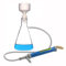 MiBoce Lab Glass Vacuum Filtration Apparatus, 250ml/500ml/1000ml Hand Pump Funnel Filtering Kit, with Clear Scale, for Physics School Educational Lab