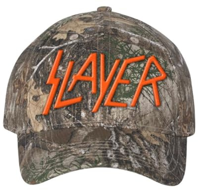 Slayer Realtree Camo Baseball Cap Offizielles Lizenzprodukt