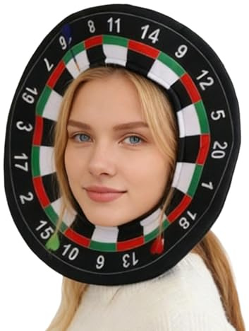 Kostümhut - Cosplay Hut | Hüte für Erwachsene | Bequeme und auffällige Dart-Party Kostüm Cap für Frauen, Männer, Erwachsene, Schulveranstaltungen, ren