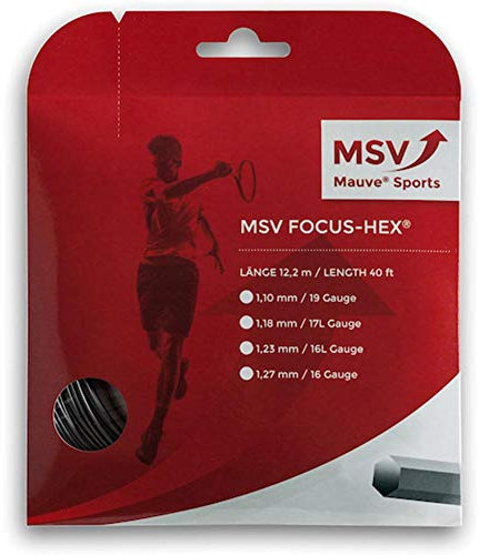 MSV Saitenset Focus-HEX, Schwarz, 12.2 m, 1.10 mm, 0355000126500001
