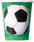 Multicolor 3D Soccer Party Paper Cups (9oz) 8 Count - Sturdy & Fun Drinkware for Sports-Themed Celebrations