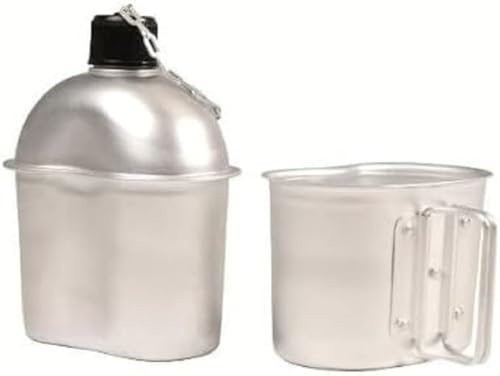 Mil-Tec Bouteille-18625100 Bouteille Adulte Unisexe, Transparent, Taille Unique
