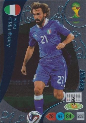 Adrenalyn XL FIFA World Cup 2014 Brazil Andrea Pirlo Expert
