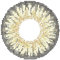 Matlens - Pro Trend Farbige Kontaktlinsen mit Stärke natürlich gelb gelbbraun yellow brown TriColor circle lens Big Eyes GPW-352 2 Linsen 1 Kontaktlinsenbehälter 1 Pflegemittel 50ml