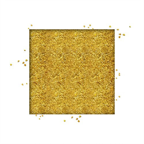 KiesKönig 1 kg Glaskies 3/6 mm direkt Goldgelb