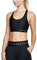 Under Armour Damen Mid Keyhole, schnelltrocknendes Bustier, komfortable Funktionsunterwäsche mit Passform Kompression