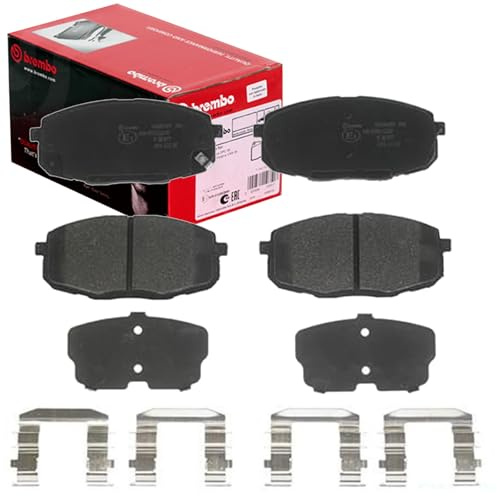 BREMBO Bremsbelagsatz, Scheibenbremse P30077 | Kompatibel mit: KIA CERATO II Stufenheck, SOUL II
